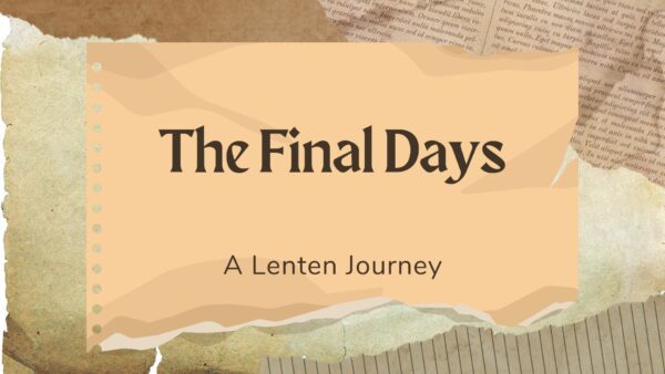 John: Palm Sunday Image